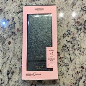 kate spade NWT iPhone XS Max Folio Case
